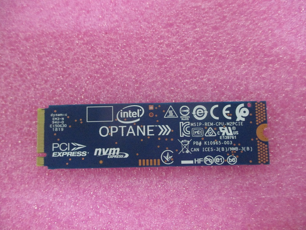 SPS-SSD 256GB PCIe NVMe+SSD 16GB 3D Xpt - HP Genuine Replacement Spare Parts - L79586-001-HP