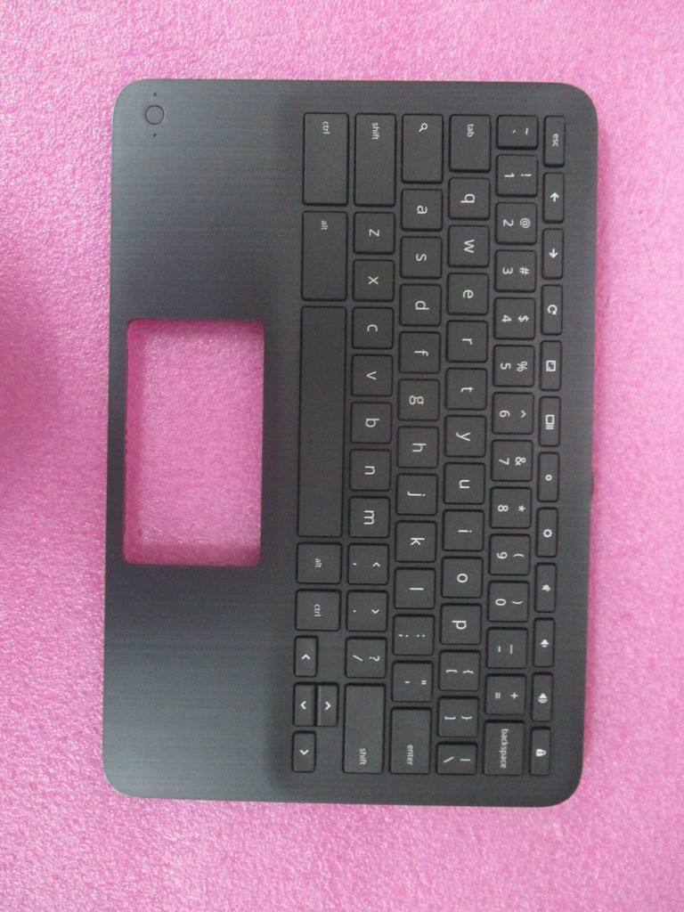 SPS-TOP CVR GREY W/KB W/DGTZR/CAM US - HP Genuine Replacement Spare Parts - L92215-001-HP