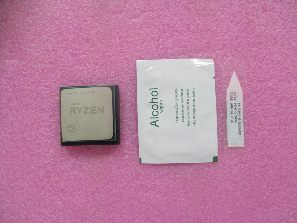 SKO-CPU AMD Ryzen7-5700G 8C 3.6G 65W - HP Genuine Replacement Spare Parts - M47810-003-HP