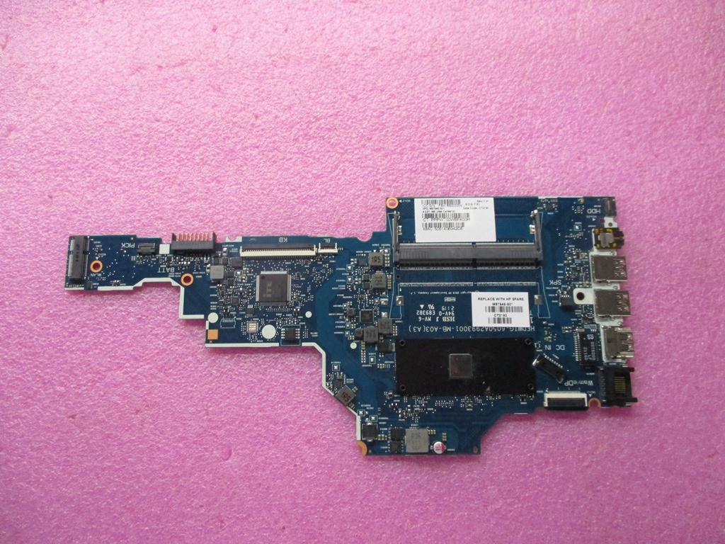HP System Board with Intel Celeron N4120 (UMA) - HP Genuine Replacement Spare Parts - M87646-601-HP
