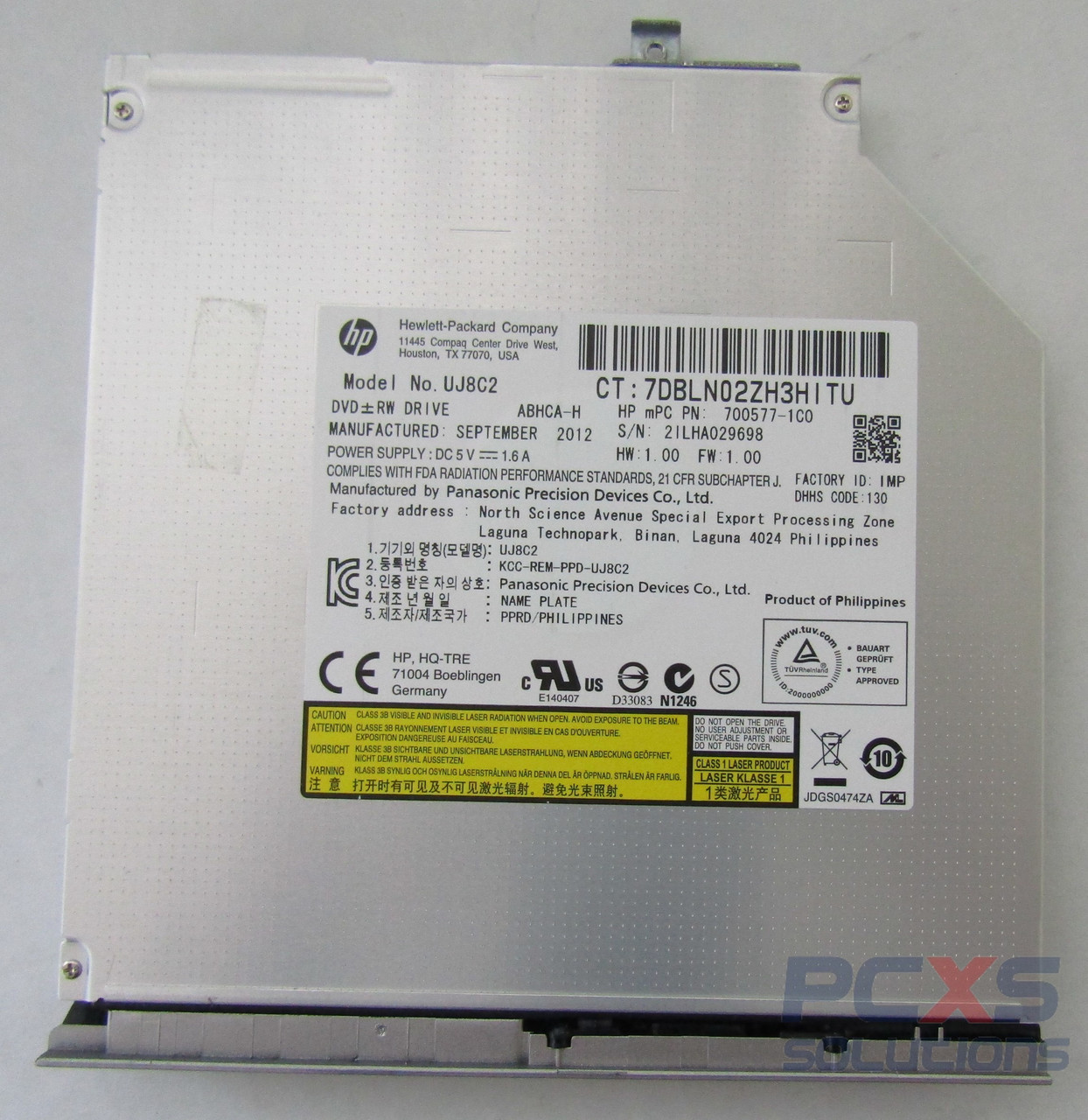 HP SPS-ODD RW 9.5 - 685502-001