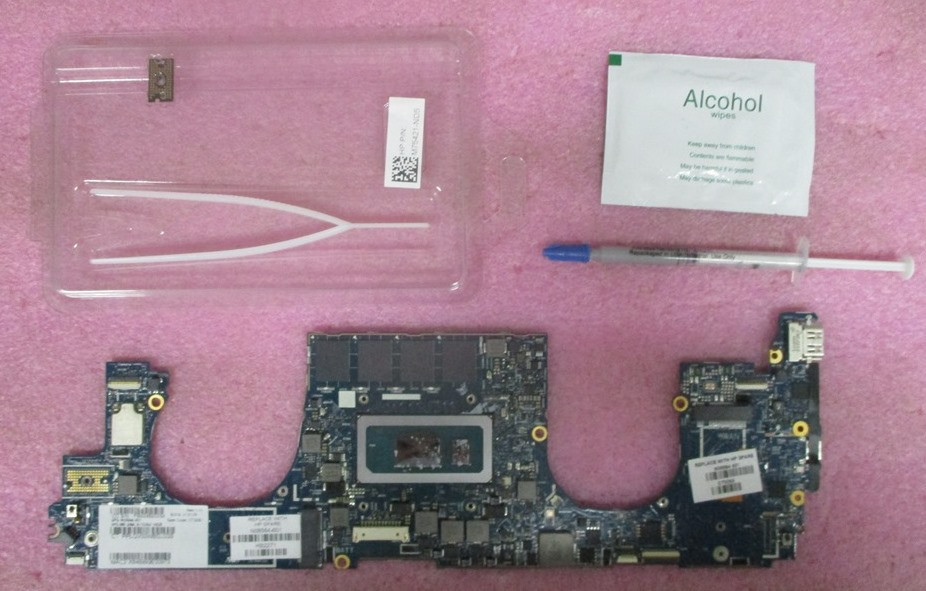 HP System Board with Intel Core i5-1235U, 16GB RAM, compatible with HP Elite Dragonfly G3 Notebook PC - HP Genuine Replacement Spare Parts - N08564-601-HP