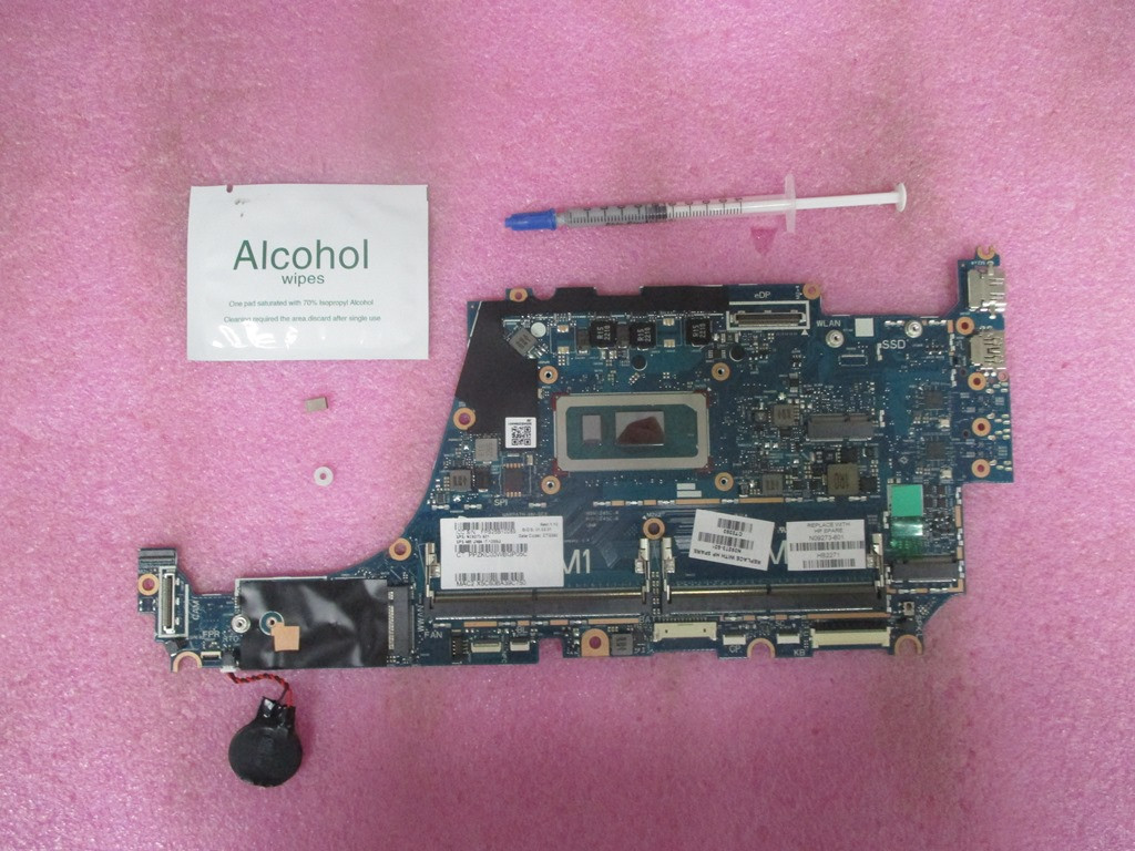 HP System Board with Intel Core i7-1255U, compatible with EliteBook 1040 14" G9 - HP Genuine Replacement Spare Parts - N09273-601-HP