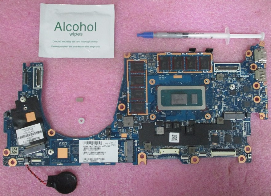 HP System Board with Intel Core i5-1245U, 16GB RAM, compatible with HP Elite x360 1040 14" G9 - HP Genuine Replacement Spare Parts - N09305-601-HP
