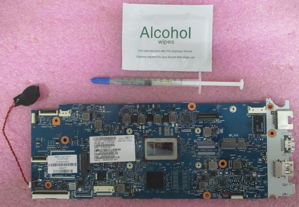 HP System Board with Intel Core i3-1210U, 4GB RAM (UMA) - HP Genuine Replacement Spare Parts - N15442-601-HP