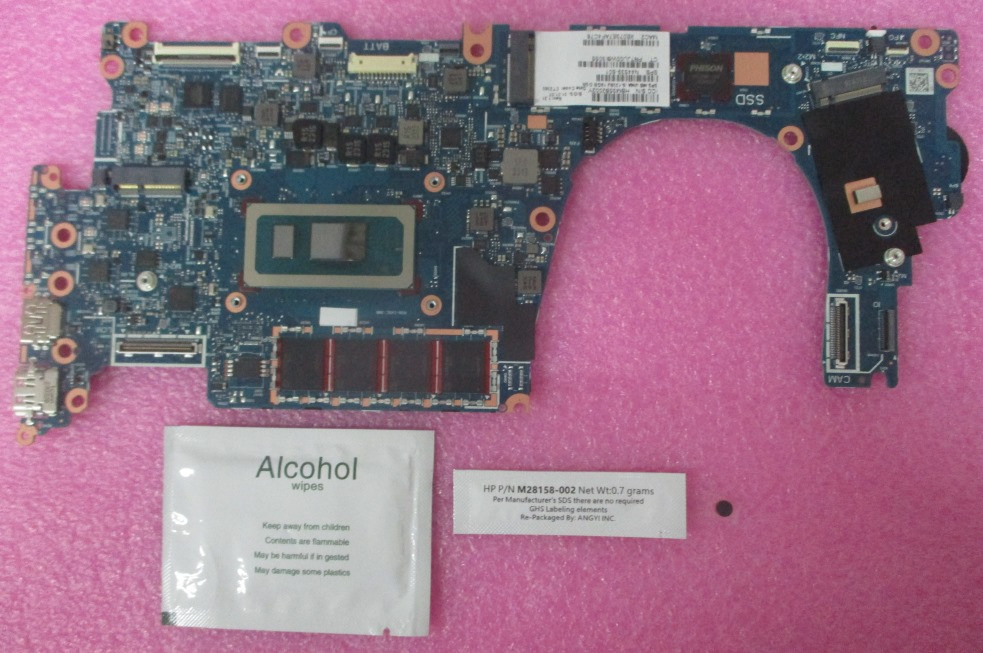 HP System Board with Intel Core i5-1335U, 16GB RAM (UMA) - HP Genuine Replacement Spare Parts - N44539-601-HP