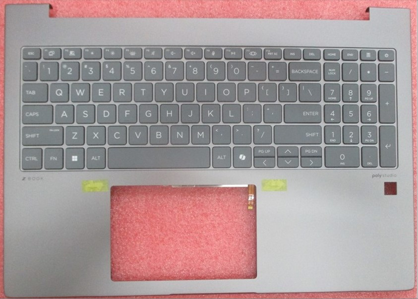 SPS-TOPCVR W/KB fTBT CP BL SR PVCY US - HP Genuine Replacement Spare Parts - N99014-001-HP