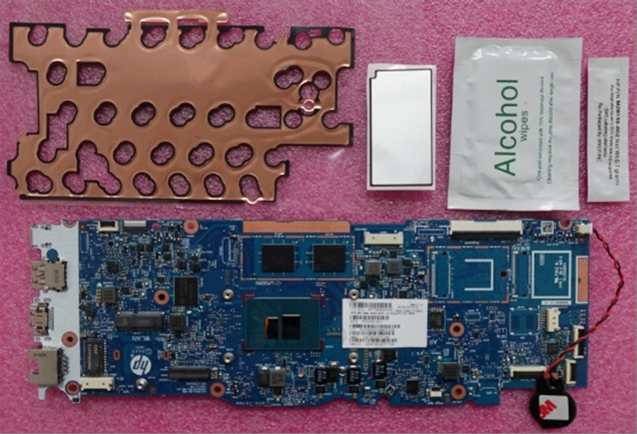 HP System Board with Intel N250, 8GB RAM, 128GB eMMC (UMA) - HP Genuine Replacement Spare Parts - P23490-601-HP