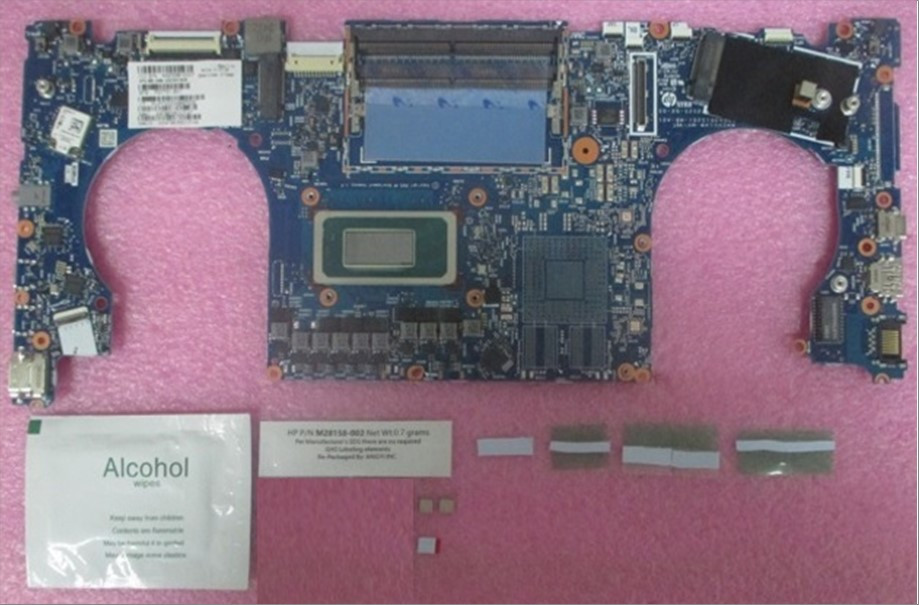 HP System Board with Intel Core i7-1265U (UMA) - HP Genuine Replacement Spare Parts - P37731-601-HP