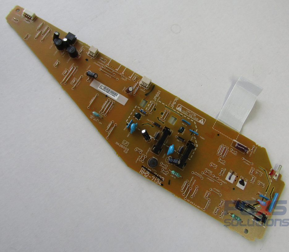 HP High Voltage Power Supply (HVPS) PC Board for Simplex Models Only - HP Genuine Replacement Spare Parts - RM2-7134-000CN-HP