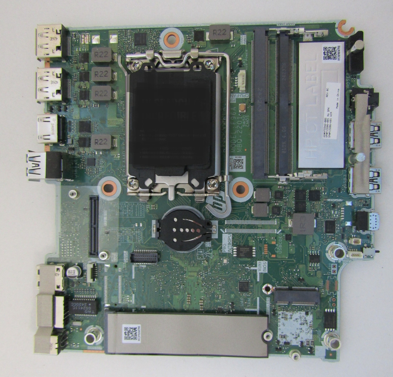 hp MOTHERBOARD/ SYSTEM BOARD RPL-Q670 DM24 wBattCap WIN Pro Mini 400 G9 - P13206-601