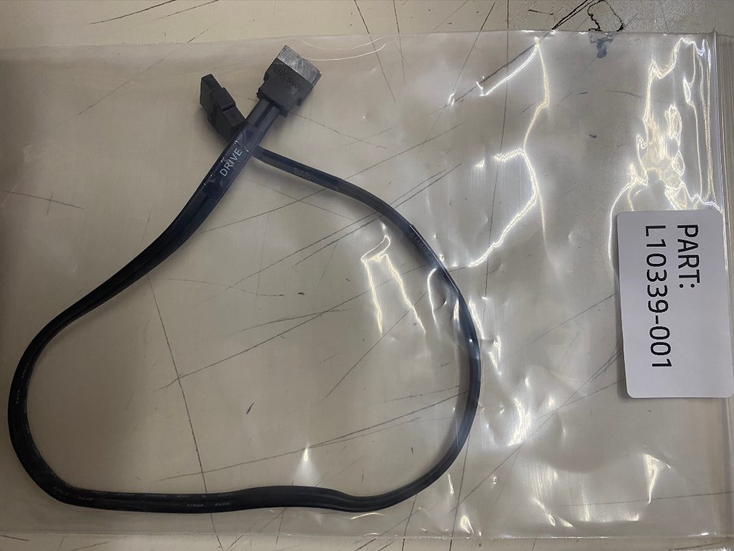 SPS-CABLE STG EXT BAY - STRAIGHT - HP Genuine Replacement Spare Parts - L10339-001-HP