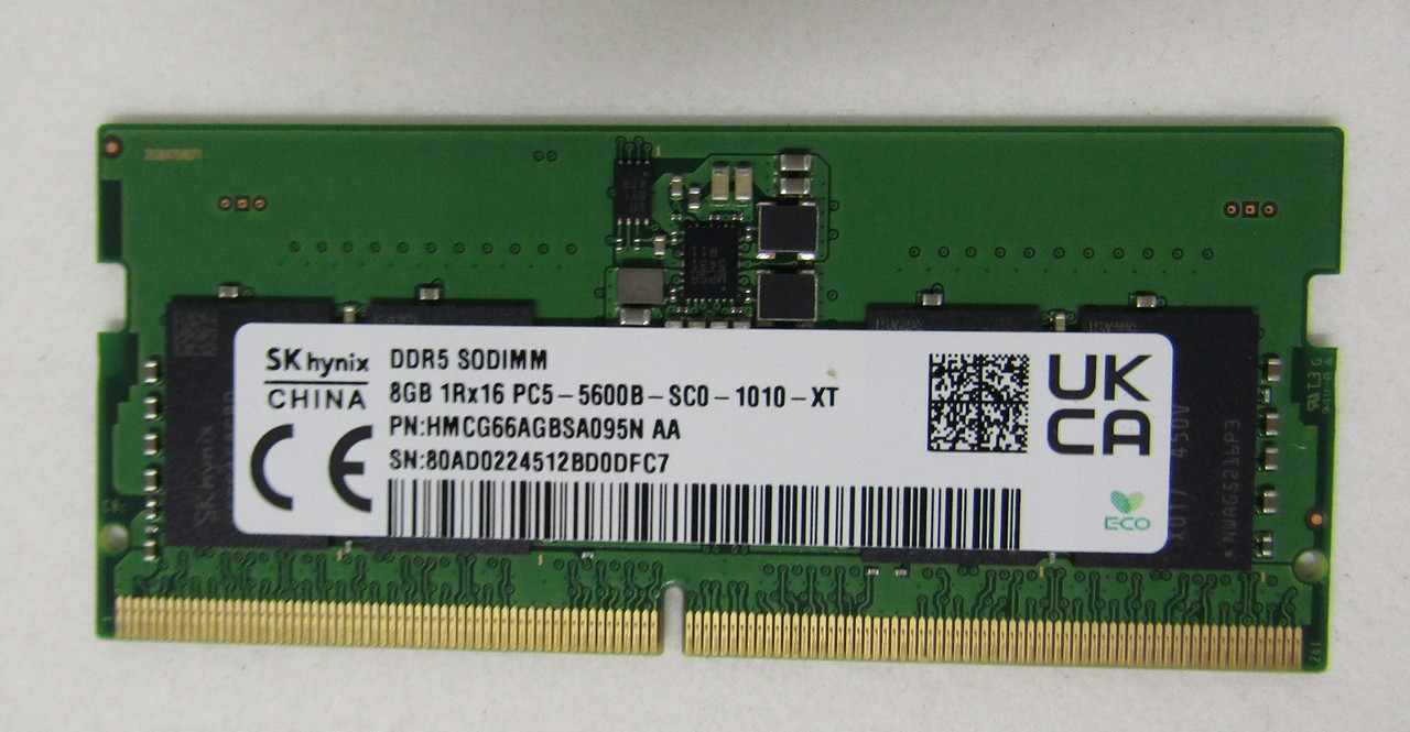 hp SKO-SODIMM 8GB DDR5 5600 1.1v nM EliteBook 6 G1iR - N77398-001