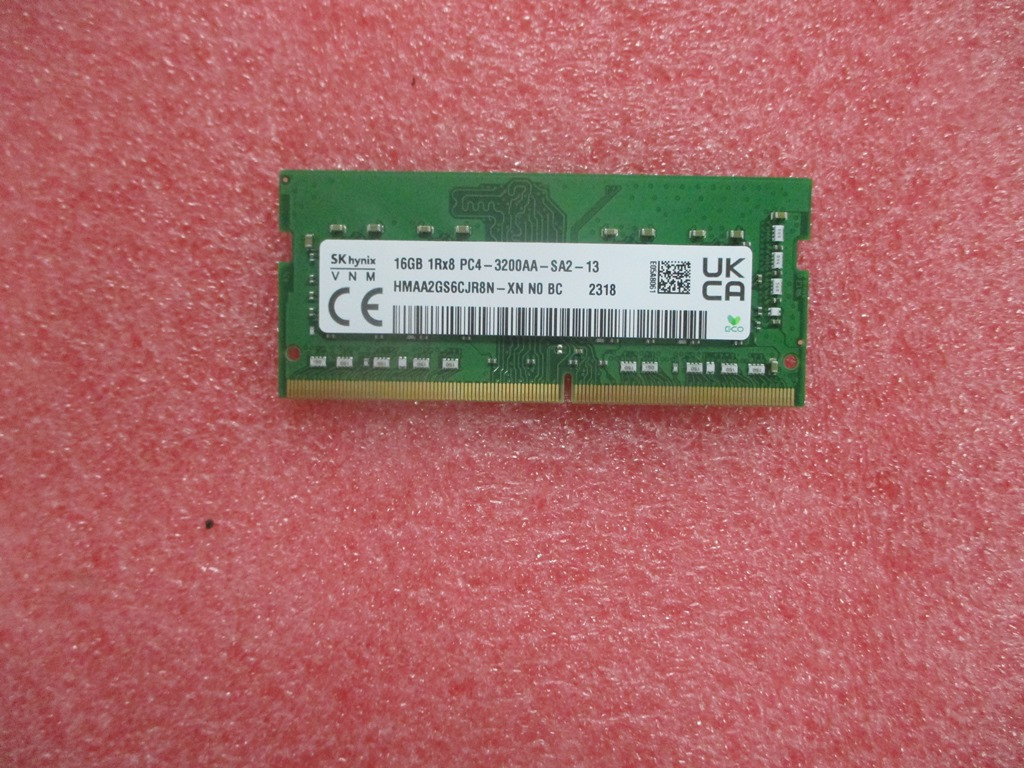 SKO-SODIMM 16GB DDR4 3200 1.2v nM - HP Genuine Replacement Spare Parts - N77403-001-HP