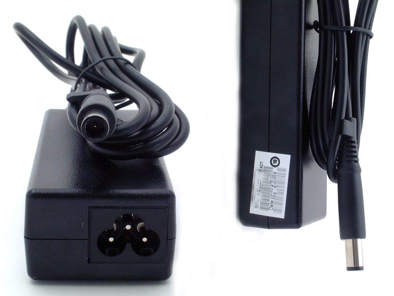 AC Smart pin slim power adapter (65-watt) - 100-240VAC 1.7A input, 50-60Hz, 18.5VDC 3.5A output - Does NOT include power cord - Does NOT include dongle for use with older, non-Smart compatible not - HP Genuine Replacement Spare Parts - 391172-001-HP