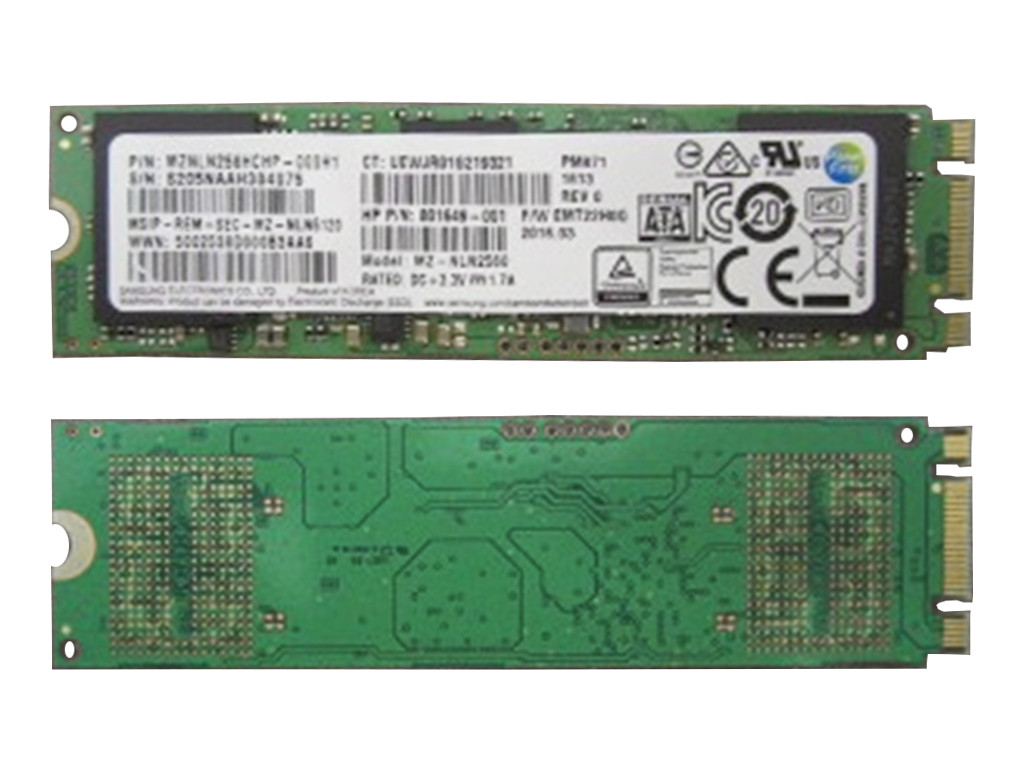SPS-SSD M.2 2280 256GB 3D NAND SATA6.0 - HP Genuine Replacement Spare Parts - 847476-001-HP