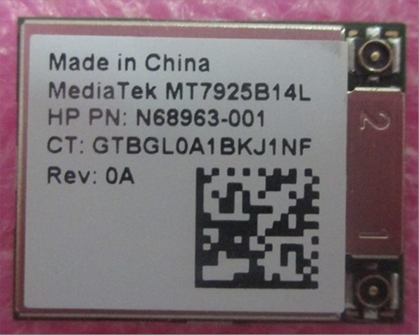 SKO-WLAN 7 MTK SD1418 MT7925+BT5.4 AIM-T - HP Genuine Replacement Spare Parts - N98232-001-HP