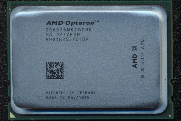AMD Opteron 6376 Sixteen-Core B2 processor - 2.30GHz (Abu Dhabi, 16MB Level-3 cache, 3.2GHz HyperTransport (HT), 115 watt Thermal Design Power (TDP), socket G34) - HPE Genuine Replacement Spare Parts - 705219-001-HPE