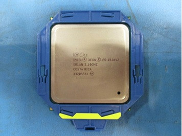 Intel Xeon E5-2620 v2 Six-Core 64-bit processor - 2.10GHz (Ivy Bridge-EP, 15MB Level-3 cache, Intel QuickPath interconnect (QPI) speed 7.2 GT/s, 80W thermal design power (TDP), socket FCLGA 2011 - HPE Genuine Replacement Spare Parts - 730241-001-HPE