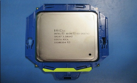 Intel Xeon E5-2637 v2 Quad-Core 64-bit processor - 3.5GHz (Ivy Bridge-EP, 15MB Level-3 cache, Intel QuickPath interconnect (QPI) speed 8.0 GT/s, 130 watt thermal design power (TDP), socket FCLGA - HPE Genuine Replacement Spare Parts - 730249-001-HPE