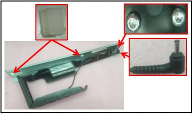 Cable management arm - With power adapter (12VDC36W) - HPE Genuine Replacement Spare Parts - 776650-001-HPE