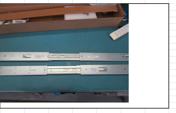 Small form factor (SFF) ball bearing rail kit - HPE Genuine Replacement Spare Parts - 875543-001-HPE