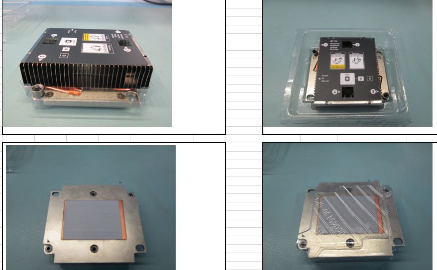 Heatsink CPU 2 BL460c Gen10 ; - HPE Genuine Replacement Spare Parts - 877965-001-HPE