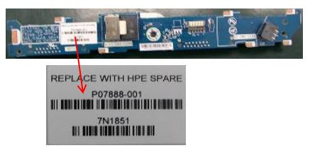 2 Large Form factor (LFF) Hard Disk Drive (HDD) Backplane - HPE Genuine Replacement Spare Parts - P07888-001-HPE