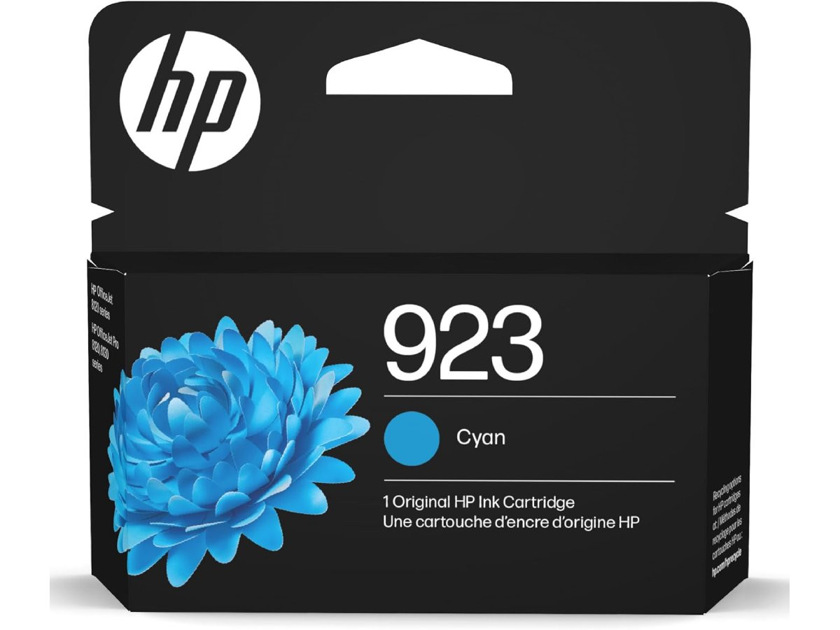 HP 923 Cyan Original Ink Cartridge-1