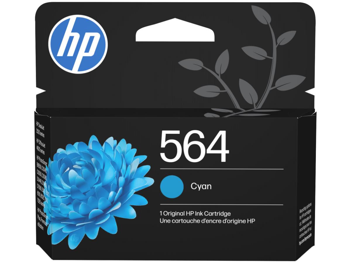 HP 564 Cyan Original Ink Cartridge-1