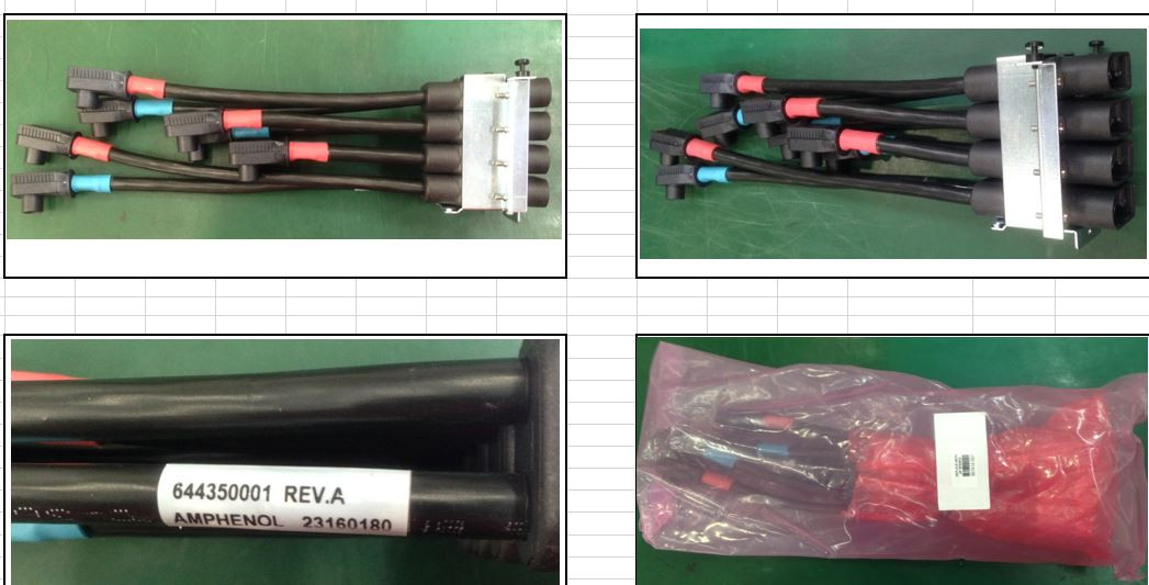 DC power module cable assembly - HPE Genuine Replacement Spare Parts - 867414-001-HPE