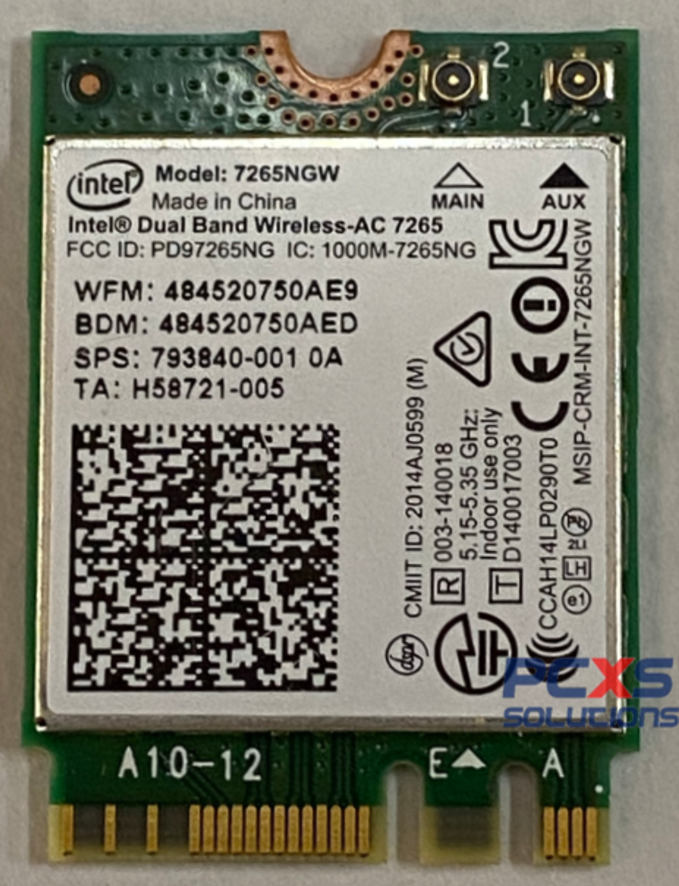 intel dual band wireless ac 7265 not install