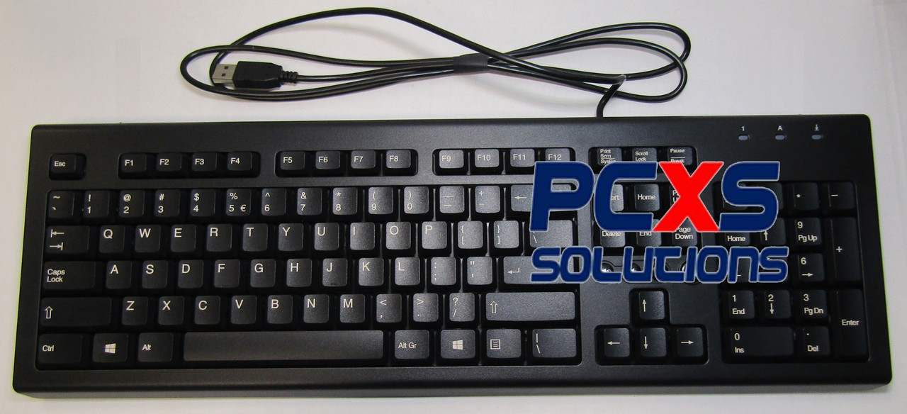 Keyboard - Katydid, Black, US layout AF/EN - 697737-L32