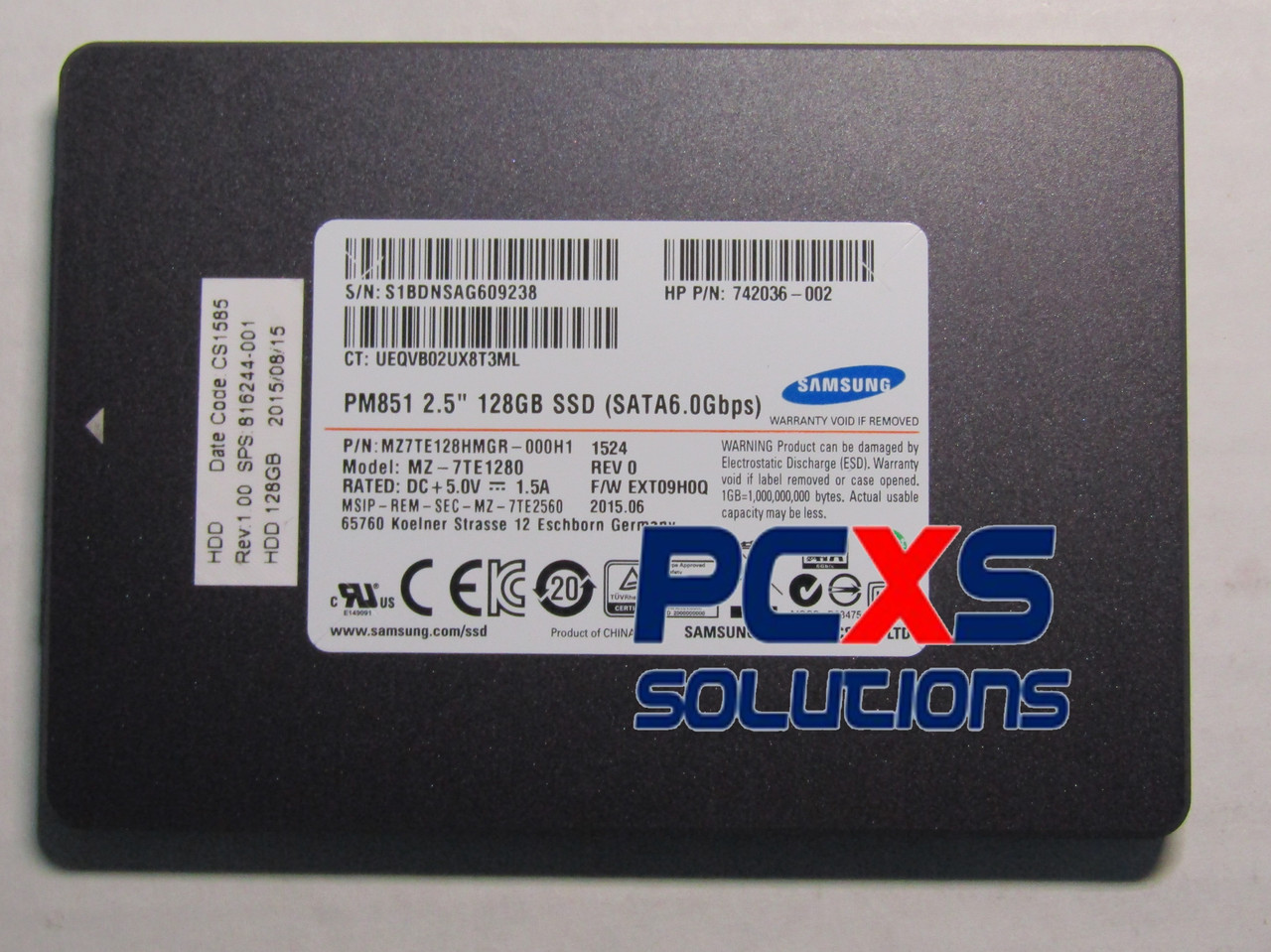 SPS-SSD 128GB SATA-3 2.5 TLC - 816244-001