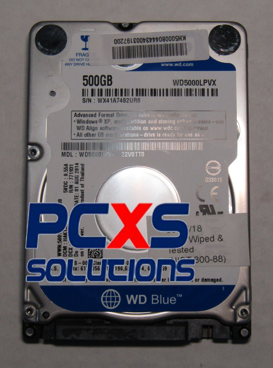 WD Blue 2 5インチ HDD 500GB WD5000LPVX 2個セット｜Yahoo!フリマ（旧