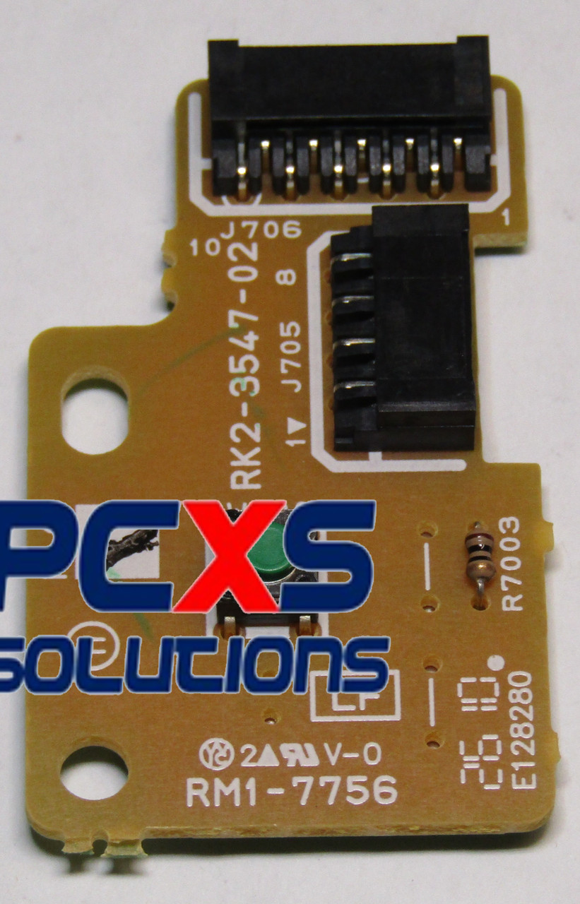 Power Button - CLJ CP1025nw / M175nw / M275nw series  - RM1-7756