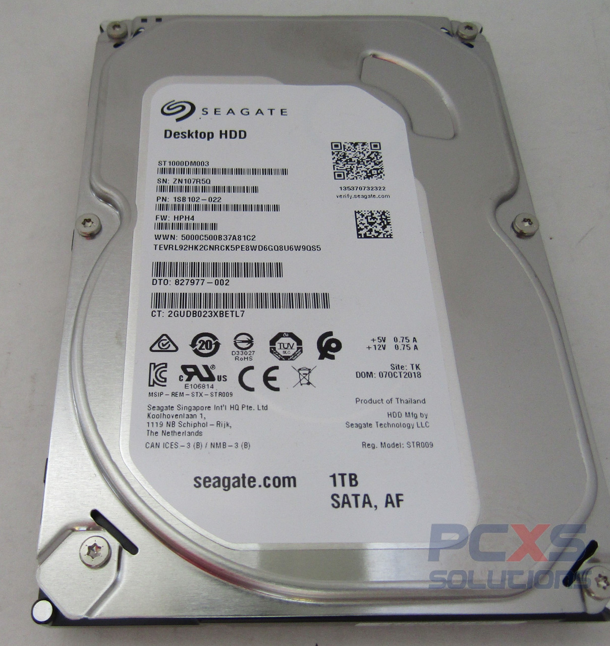 ST1000DM003 1TB HDD - 1SB102-022