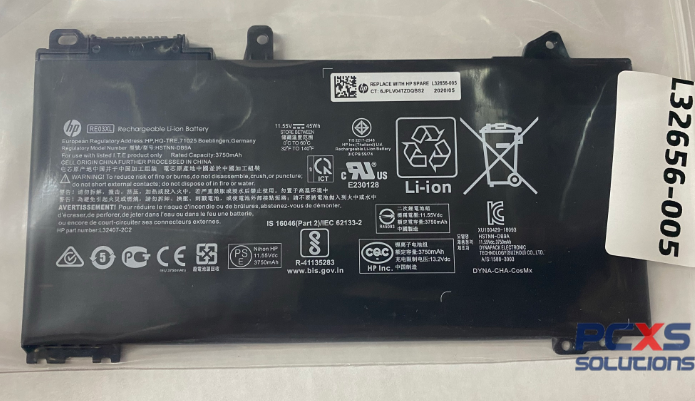 HP SPS-BATT 3C 45Wh 3.92Ah LI RE03045XL-PL HP ProBook 455R G6 / HP 66 Pro 13 G2 / 14 G2 / 15 G2 Notebook PC'S - L32656-005