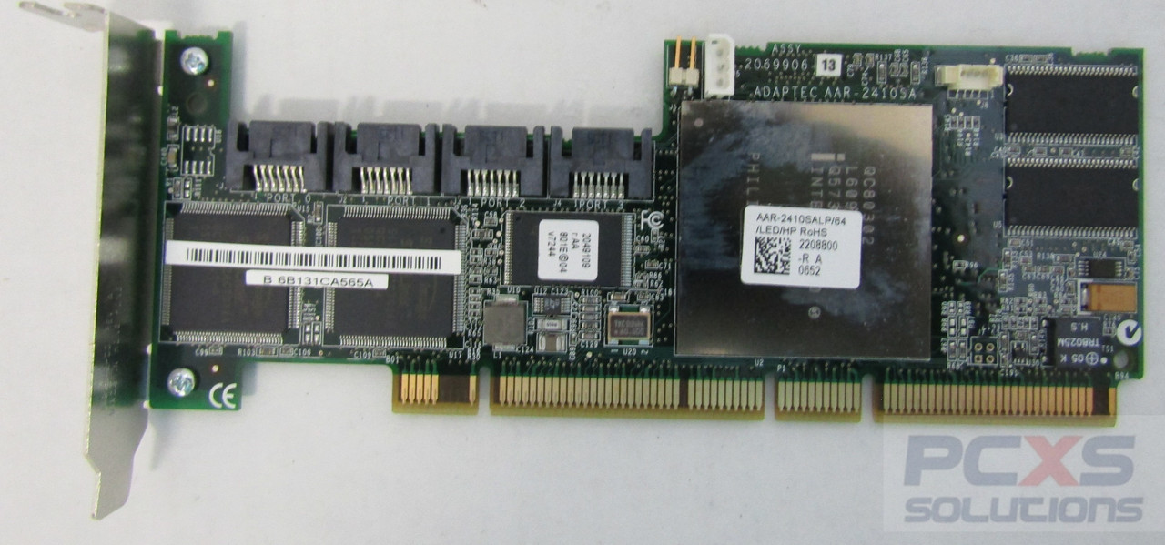 HP PCA, 4CH SATA 1.5GB PCI RAID HBA LP ROHS - 337068-503