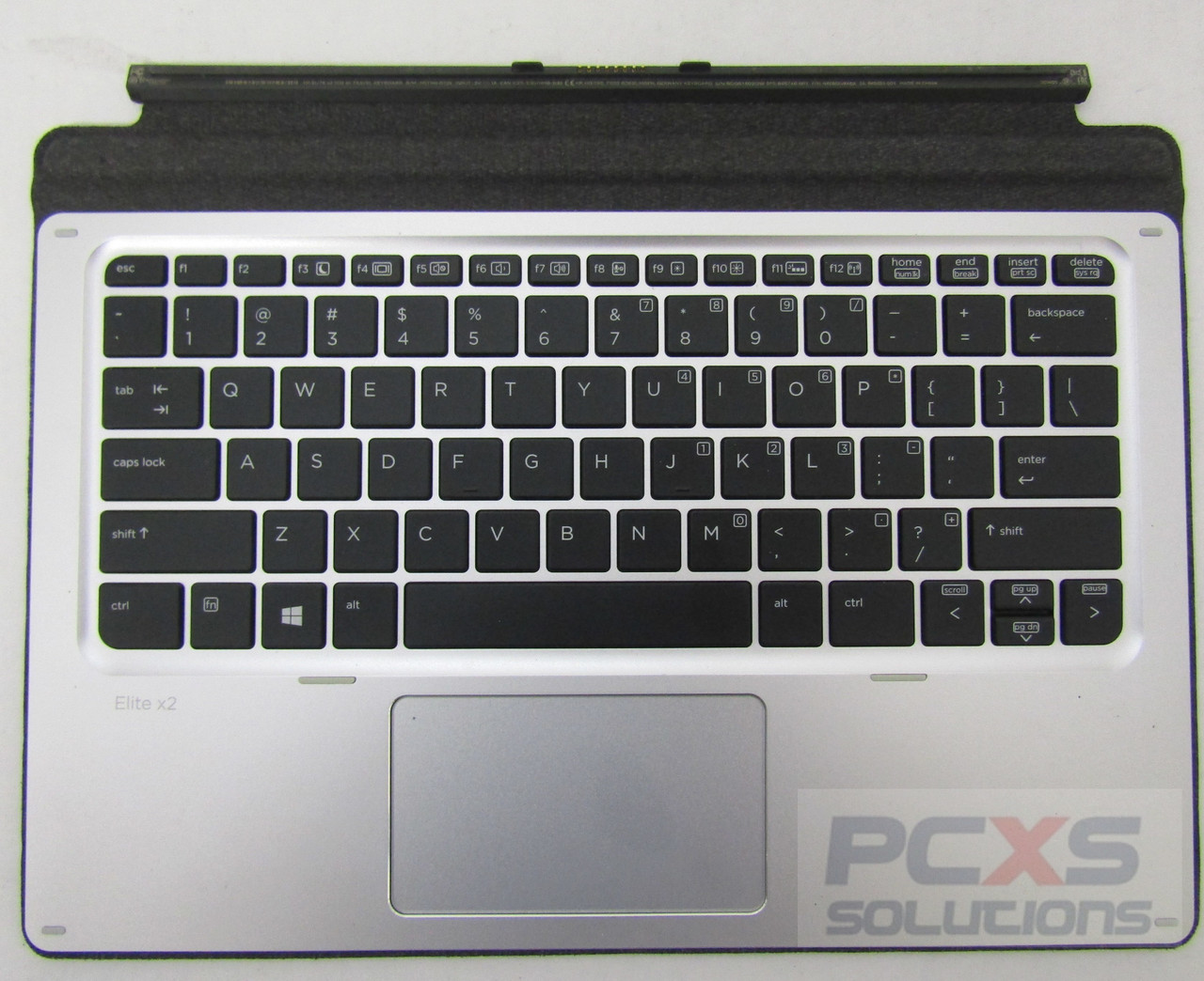 HP Keyboard base with TouchPad - Backlit keys with DuraKey coating (United States) USED PULL - 846748-001-B