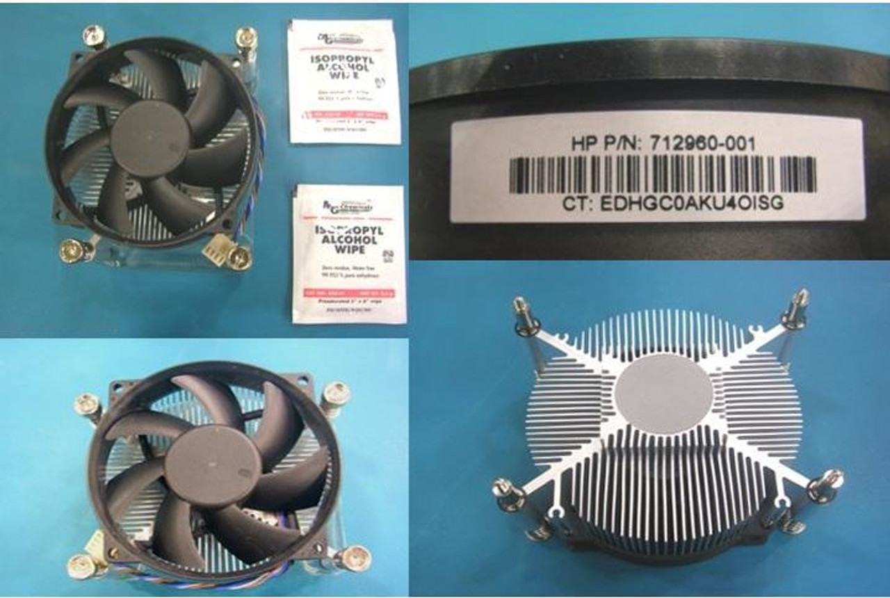 3-Wire HP Compaq 614944-001 SG3 Series P6000 Processor Heatsink & Fan 3-Pin 