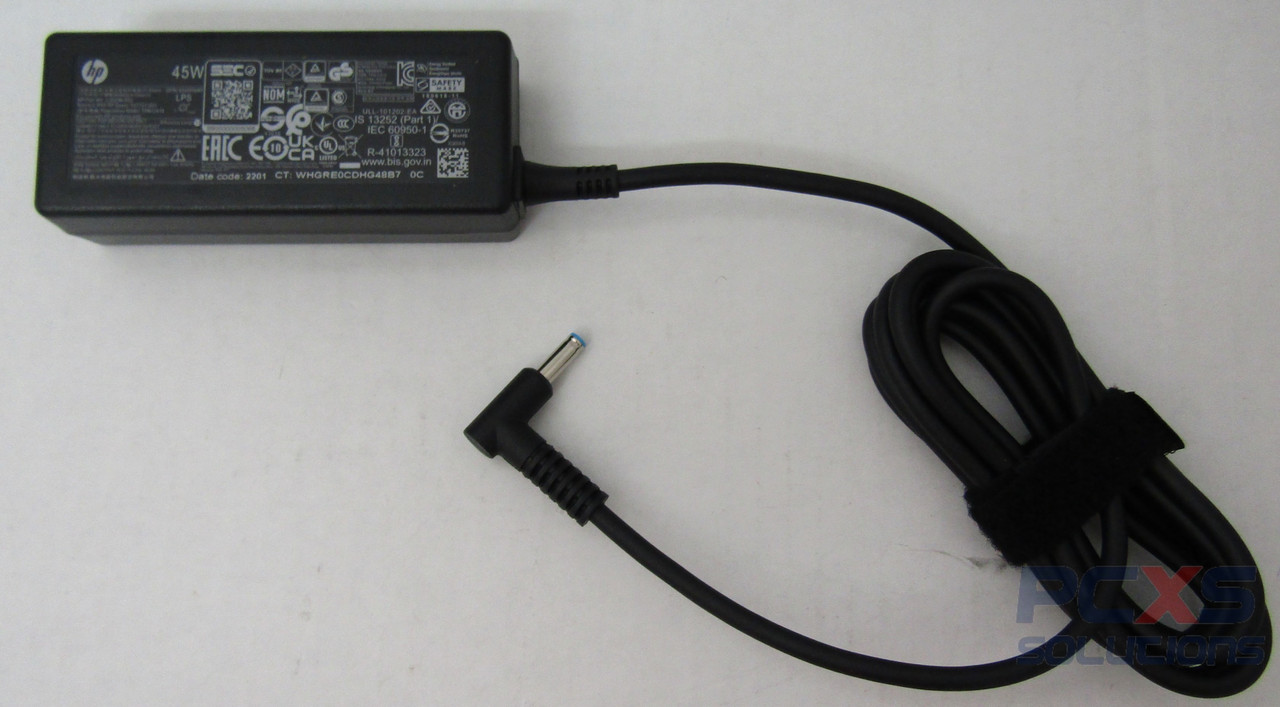 HP AC ADAPTER 45W nPFC Smart 3P RC 4.5mm - L25296-002