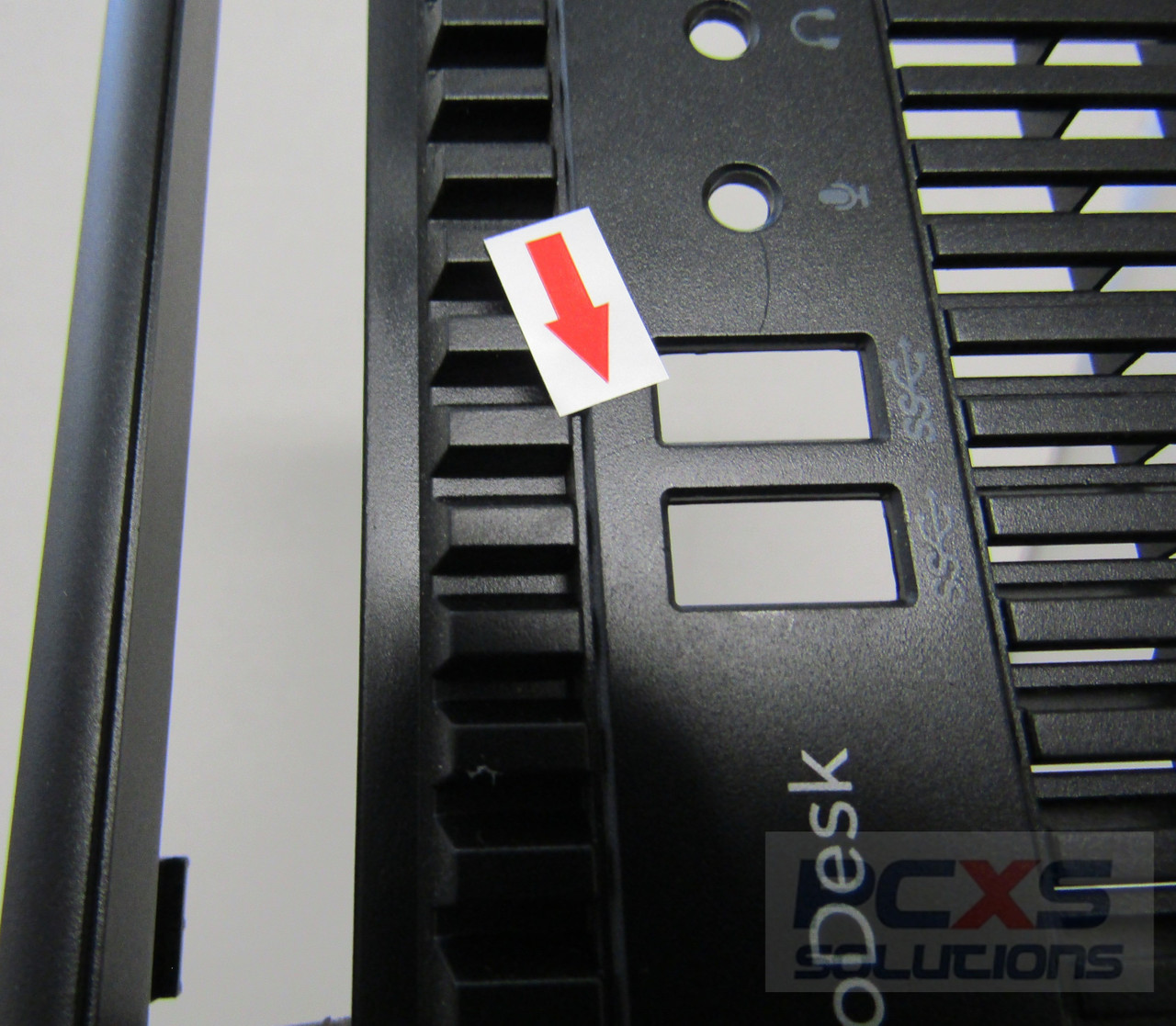 HP ASSY FRONT BEZEL ENTL15 SFF used pull - 824255-001-B