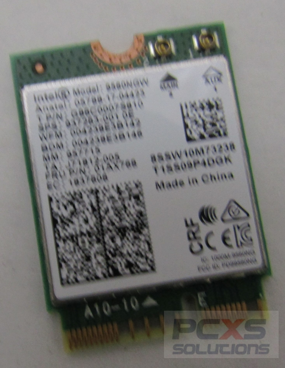 INTEL 9560NGW Wireless-AC 9560 802.11AC WLAN PCI-Express Bluetooth 5.1 WiFi Card - 937263-001 - G86C0007S810