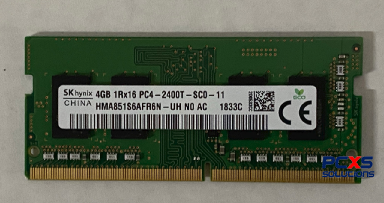 Computer Ram, SK Hynix 4GB 1Rx16 PC4-2400T-SCO-11 TESTED