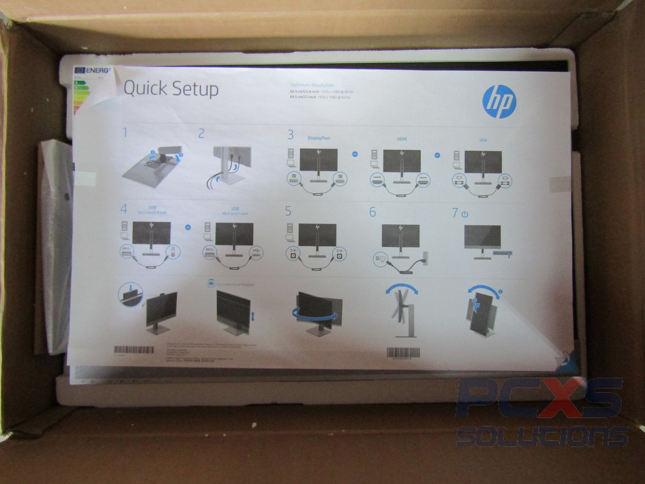 hp SPS-MON E273m 27-IN HEAD ONLY-T - 923754-001