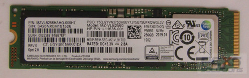 hp 256GB M.2 2280 PM981 PCIe Gen3x4 TLC SED - L11636-001