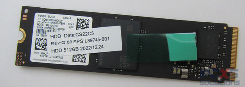 hp SSD 512GB M2 2280, SS PCIe NVMe TLC ProDesk 600 G8 / HP 280 Pro G8 - L89745-001