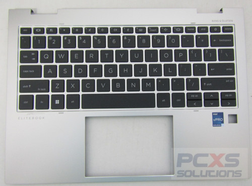 hp SPS-TOP COVER W/KB BL PVCY US Elite x360 830 g9 - N02319-001