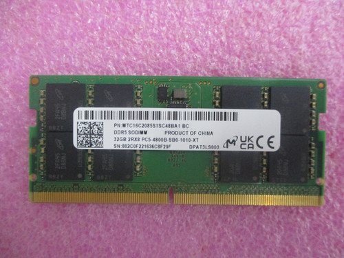 SPS-SODIMM 32GB DDR5-4800 - HP Genuine Replacement Spare Parts - N19982-001-HP